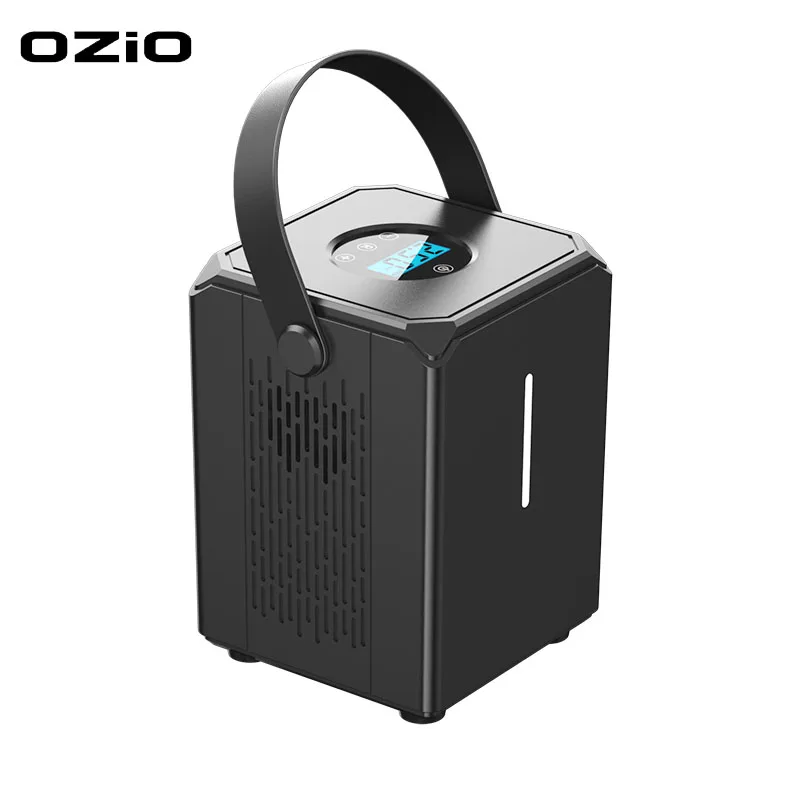 Electric Inflator Pump Portable Smart Digital Tire Pressure Detection Electric Inflator Pump Bike Motorcycle Car Football