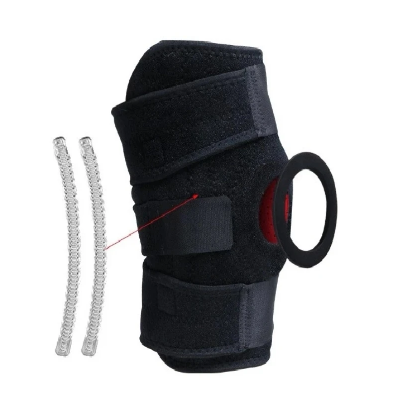 

Knee Support, Open-Patella Stabilizer with Adjustable Strapping springs& Extra-Thick Breathable Neoprene Sleeve