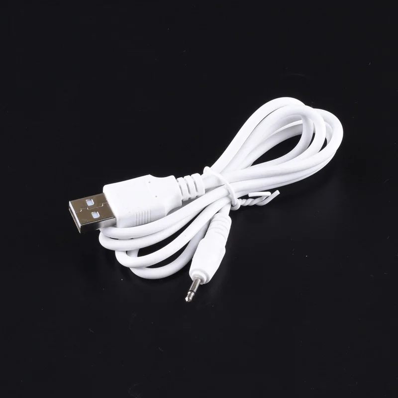 Лидер продаж USB разъем Aux 2,5 мм линейный аудио кабель 100 см Длина белый I Форма прямой высокое качество
