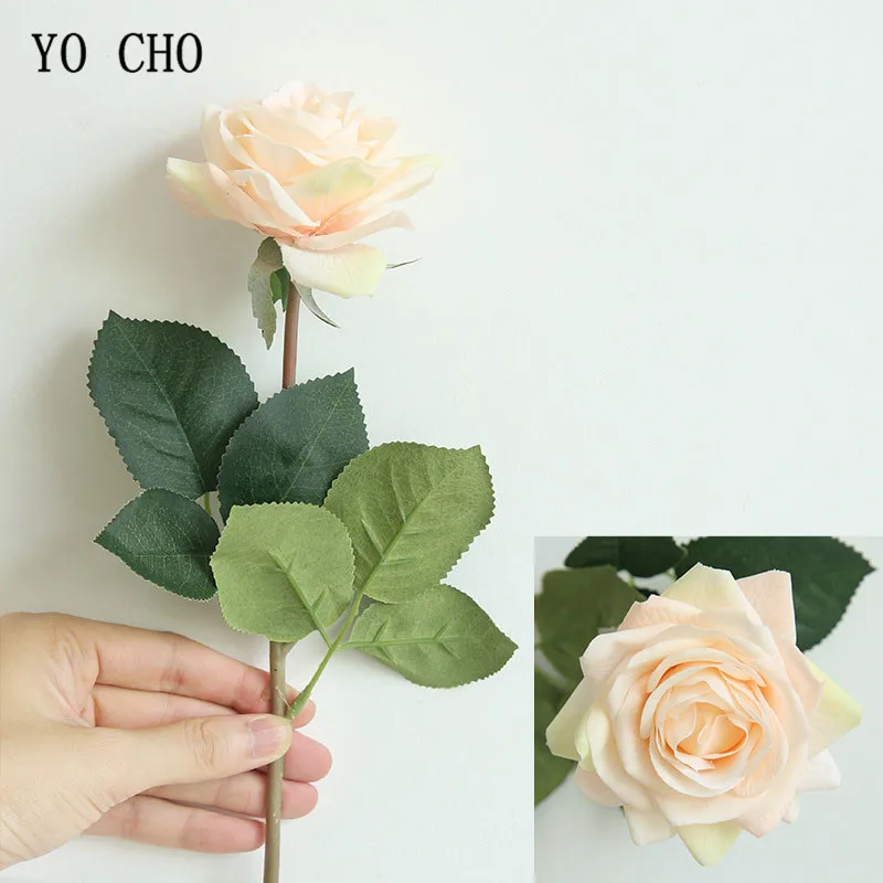 artificial flower roses wedding home decoration  (5)