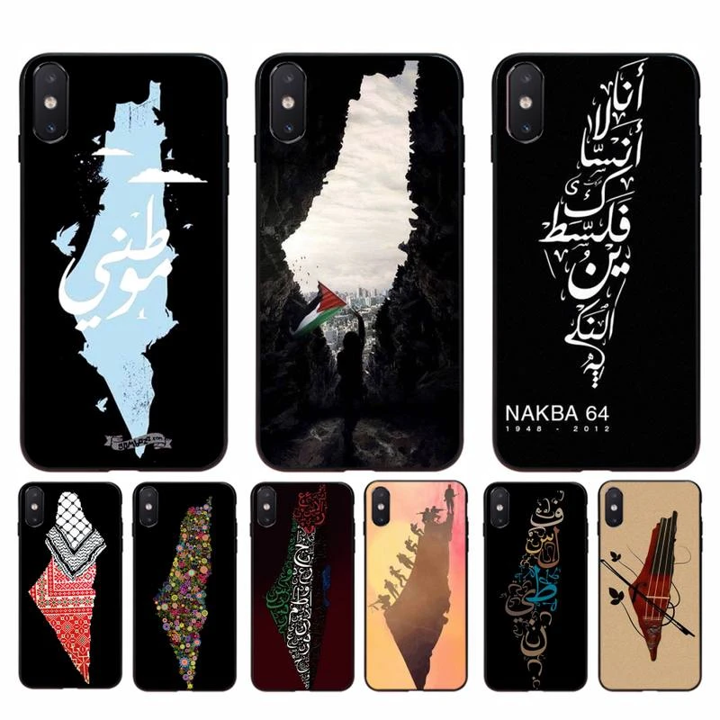 iphone 8 plus waterproof case Babaite Palestine Broadsword TPU black Phone Case Cover Hull for iphone 13 11 Pro Max X XS MAX 6 6s 7 8 plus 5 5S 5SE XR SE2020 iphone 8 case