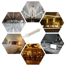 1 шт. СВЕТОДИОДНЫЙ R7S прожектор с регулируемой яркостью лампы 360 dresgress подсветка для садовых пейзажей наружная реклама