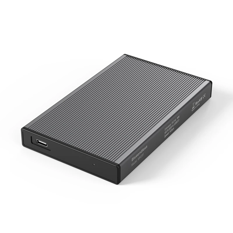 External HDD Enclosure Aluminum 2.5 SATA to USB 3.0 Tool free Type C 3.1 For SSD Disk