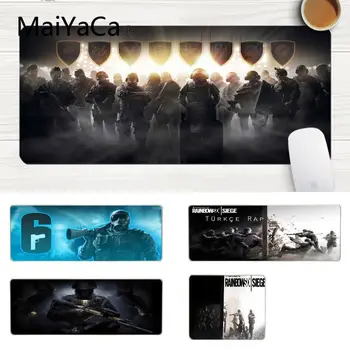 

MaiYaCa Non Slip PC Rainbow Six Siege gamer play mats Mousepad Laptop Gaming Lockedge Mice Mousepad Gaming Mouse Pad