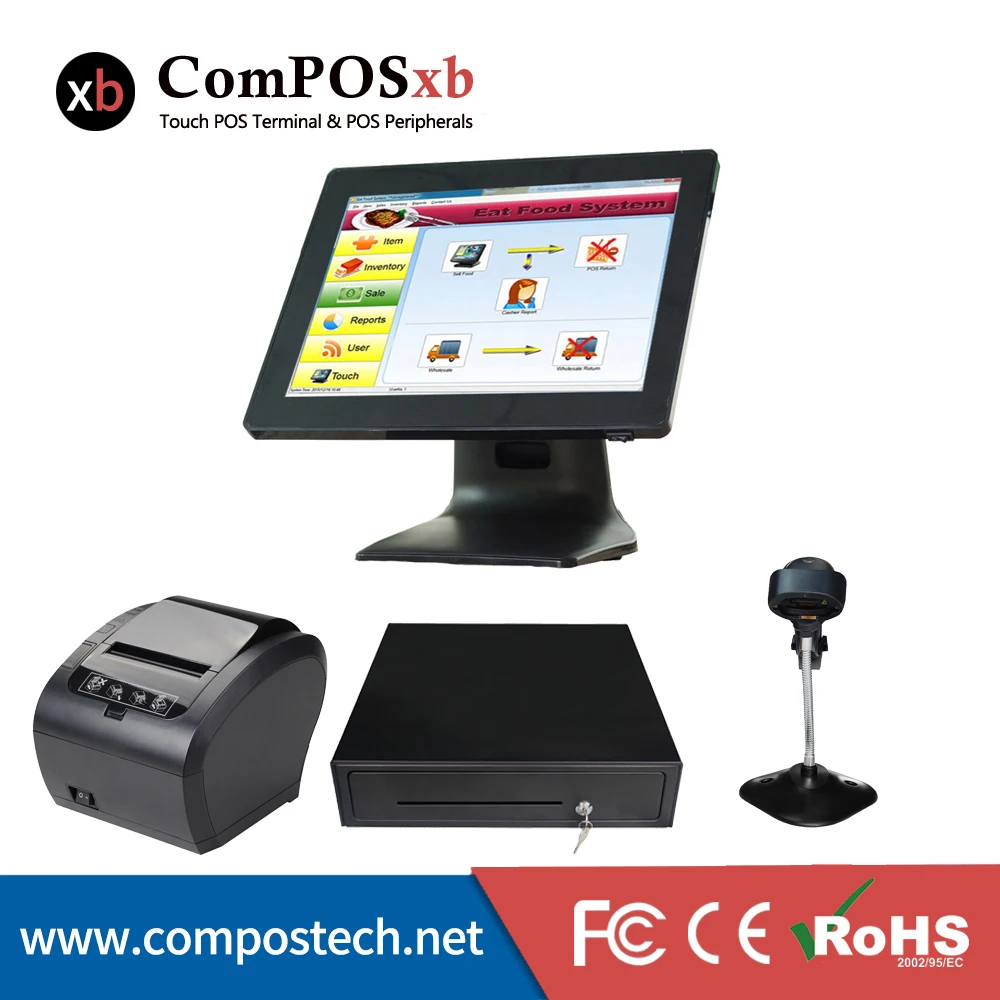 ^*Best Offers Wholeset Capacitive Touch cash register POS Terminal With printer barcode scanner cash register POS System ^*Best Offers Wholeset Capacitive Touch cash register POS Terminal With printer barcode scanner cash register POS System