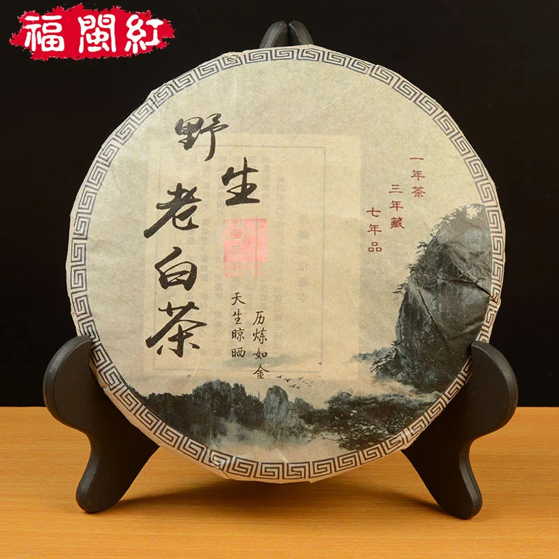 350 г Fujian Alpine дикий Старый белый чай торт Shoumei зеленая еда для здоровья | Дом и сад