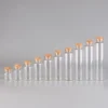 12 pieces/lot 10ml 15ml 20ml 25ml 30ml 40ml 45ml 50ml 55ml 60ml Glass Bottles With Cork Stopper Spice Jars Glass Vessels Crafts 5