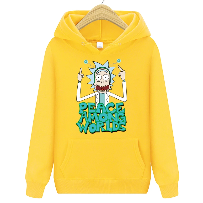 Hoodies Men Sportswear Pullover Long-Sleeve Fleece Women Print Autumn
