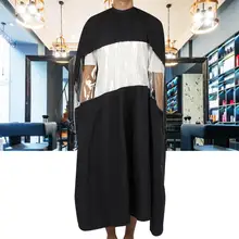 Парикмахерская профессиональная черная накидка для стрижки волос Парикмахерская фартук тканевый инструмент парикмахерские инструменты