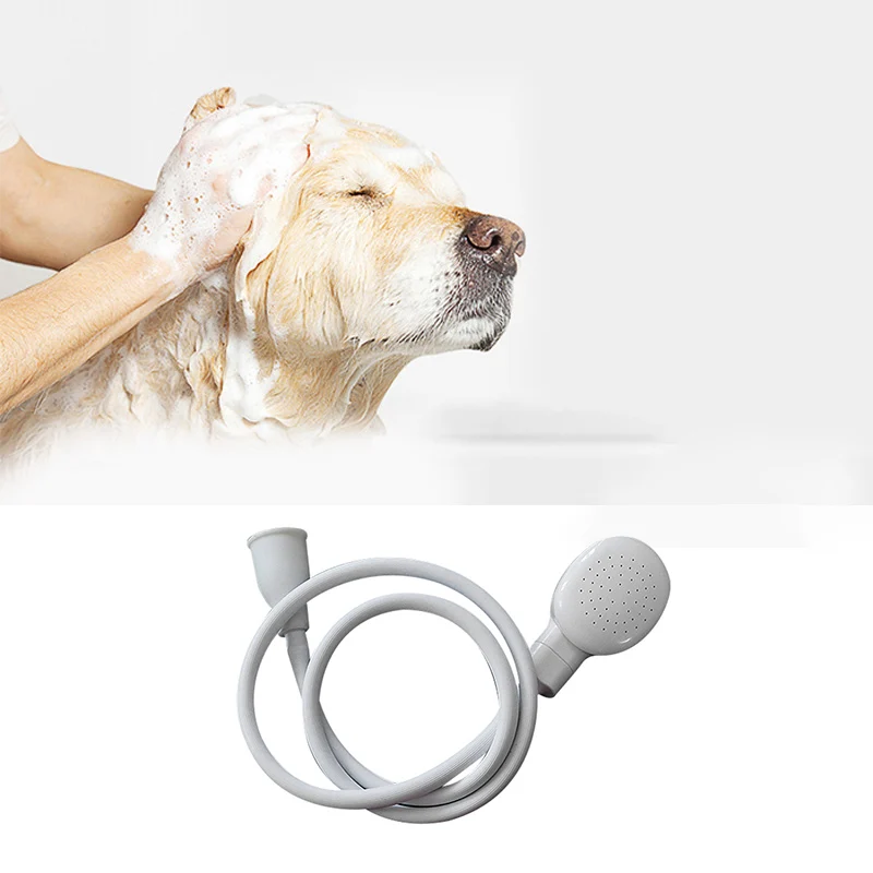 

Multi Function Plastic Material Shower Nozzle Faucet Accessory Spray Shampoo Shower Head Hose Dog Cleaning Supplies