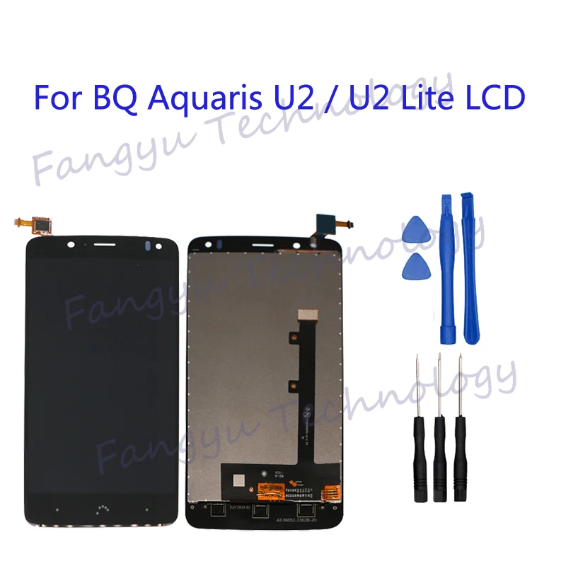 

5.2" screen For BQ Aquaris V VS display with touch screen digitizer for BQ Aquaris U2 U2 Lite LCD repair parts + tool