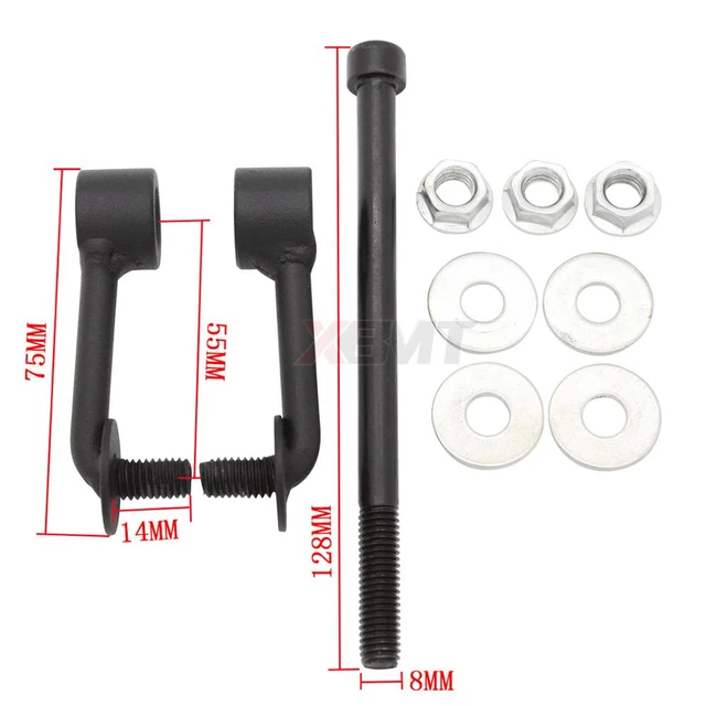 Kaufe Motorrad Öl Gas Kraftstoff Tank Lift Kits Riser Höhere Verlängerung  Halterung Für Harley Dyna und XL883 XL1200 X72 Forty Eight 48