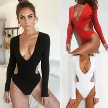 Новинка, сексуальный цельный купальник, пуш-ап, женская одежда для плавания, монокини, длинный рукав, купальник, купальник, женская летняя пляжная одежда