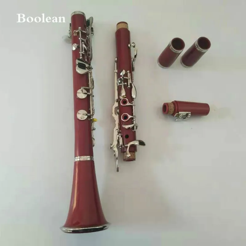Высокое качество Красный G ключ кларнет ABS никелирование хороший звук и методы