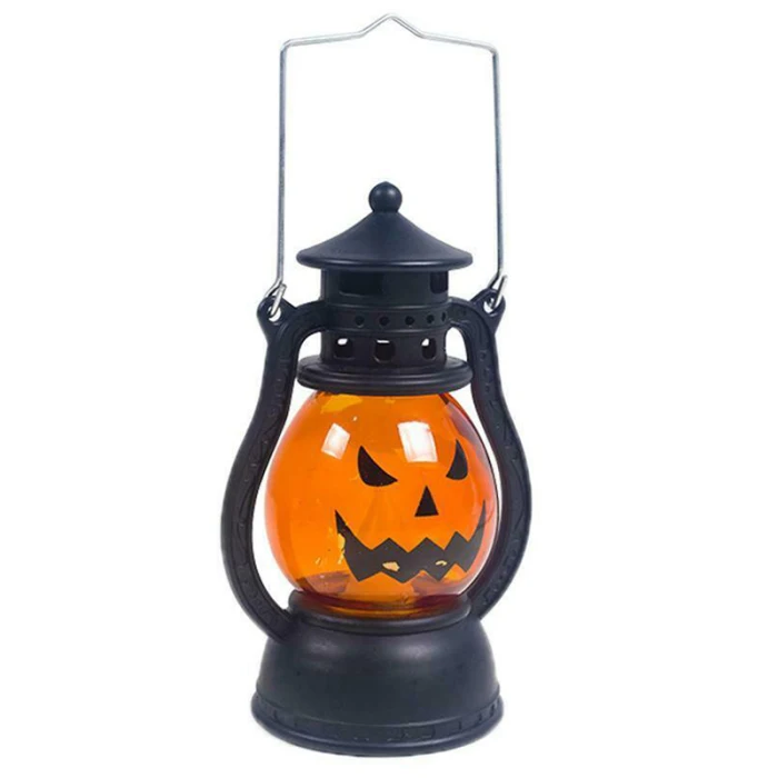 New Hot Halloween Decoration Paper LED Lantern Hanging Pumpkin Lamp Party Home Props SMD66