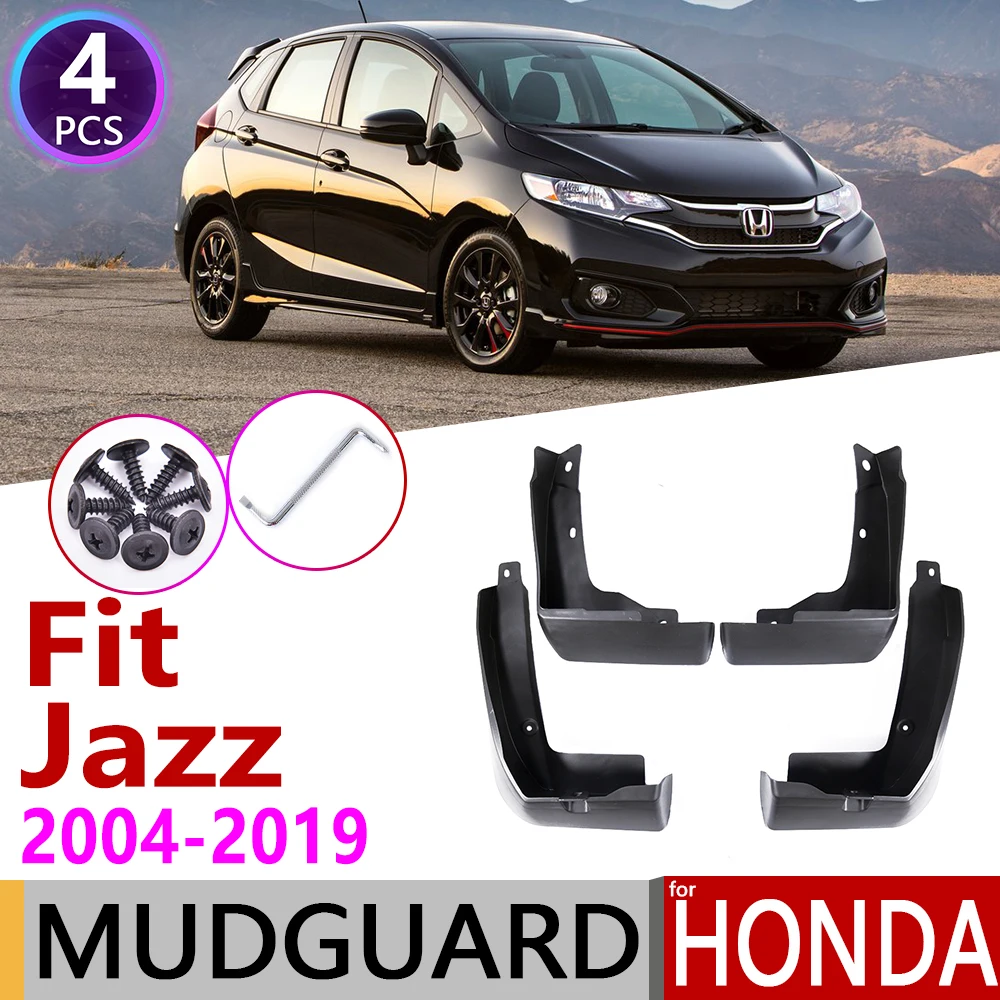 Mudflap For Honda Fit Jazz Gd Ge Gk 04 19 Fender Mud Guard Splash Flaps Mudguards Accessories 05 10 15 16 17 18 Car Stickers Aliexpress