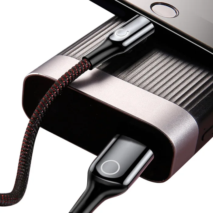 Горячий Интеллектуальный кабель питания USB кабель быстрой зарядки type-C порт для смартфона J99