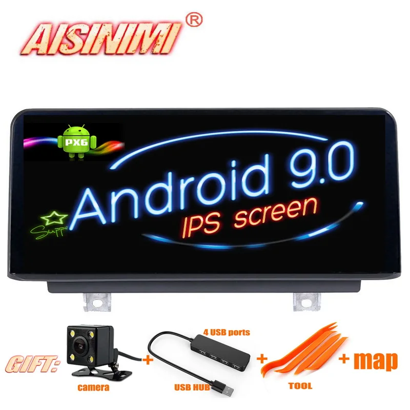 AISINIMI Android 9 0 4G 64G Автомобильный Dvd Navi плеер для BMW 1 серии F20/F21 2 F23 3 F30 /F31/F34 аудио