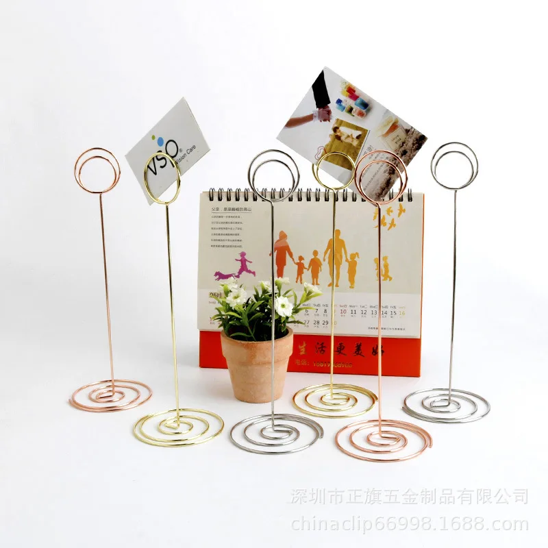 50 Mm Heart Shape Notes Folder Business Card Holder Wedding Seat Clamp Cross Border Currently Available the Same Day Delivery