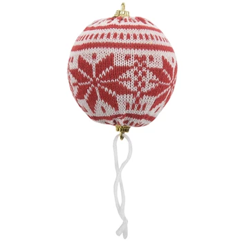 

6Pcs New Christmas Balls Ornament Polka Dot Square Gift Shaped Christmas Tree Hanging Pendants Christmas Party Decor for Home Re