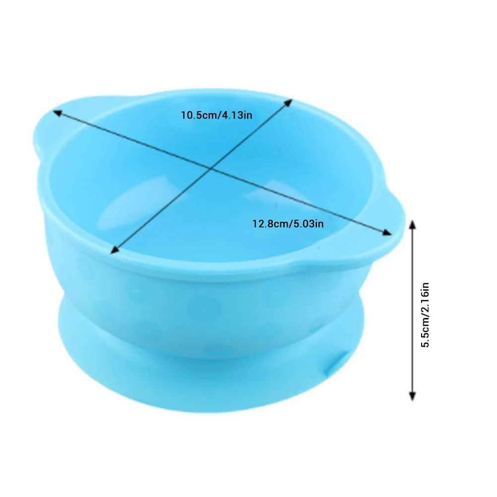 Силиконовая детская чаша защита от проливов миска для кормления с присоской грибообразное основание нетоксичный контейнер для полдника для малыша присоска чаша#30