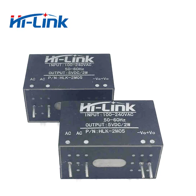Hilink Original HLK-2M05 Single Output 2W 5V 400mA AC DC Smart Home Power Supply Module power supply switching power supply