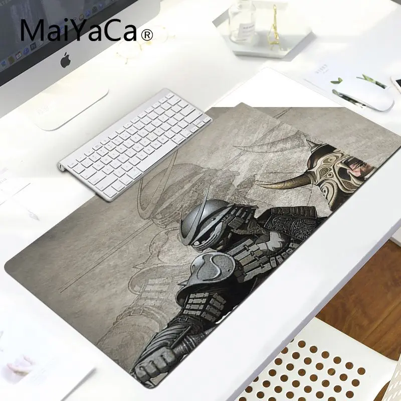 MaiYaCa Лидер продаж афро Самурайские индивидуальные коврики для мыши компьютерный Аниме Коврик для мыши и ноутбука игровой коврик для мыши - Цвет: LockEdge 30X90cm