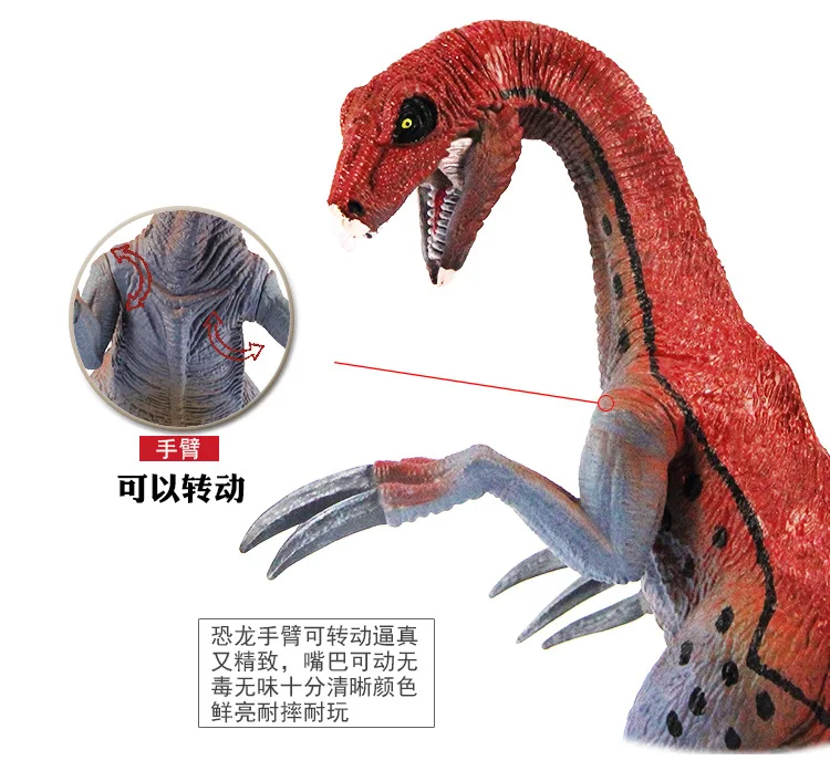 Мир Юрского периода T-Rex имитация игрушка-динозавр животные модель быстрый и яростный Дракон спинозавр серия