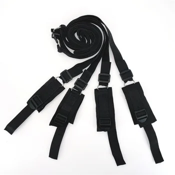 Sex Toys For Woman Couples Handcuffs Open Leg Bdsm Bondage Set Under Bed Restraints Rope Strap System Adult Wrists & Ankle Cuffs 2