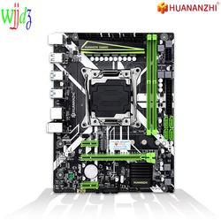 HUANANZHI placa base X99 8M, Intel XEON E5 X99 8M F, LGA2011 3 de todas las Series, DDR4, RECC, memoria de NON ECC, NVME, USB3.0, ATX
