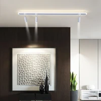 Acrylic White Strip LED Chandeliers 3