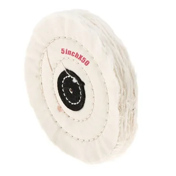 

5inch 50 Layer Cotton Cloth Buffing Wheel Pad Polishing Jewelry Accessories Glass Wood Acrylic Polishing