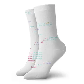 

Is This The Real Life Coding Programming Color Slim Fit socks