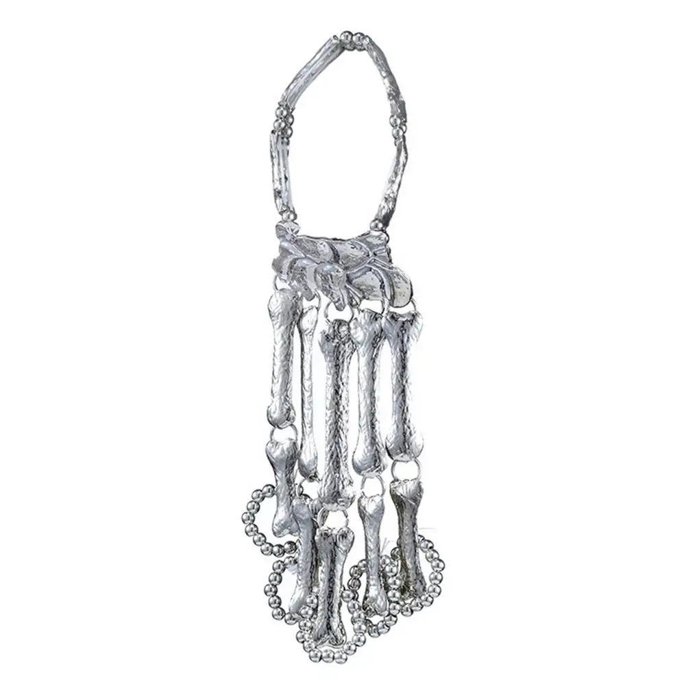 2021 Skull Knuckle Finger Bracelet Ladies Valentine's Day Gift Party Jewelry Fashion Bone Bracelet Punk Exaggeration 2