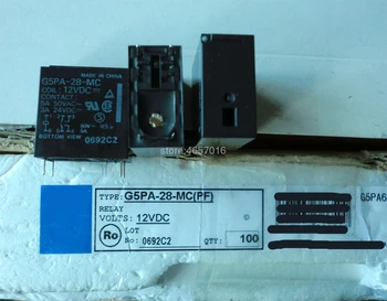 

5pcs/lot Relay G5PA-28-MC 24VDC 42F-2A-24V 5A double contact