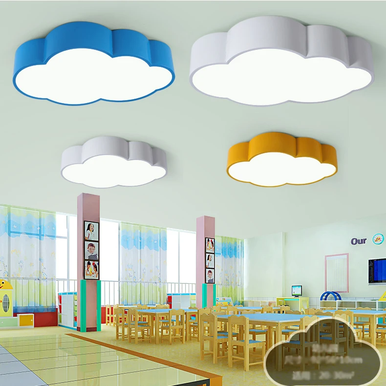 Скандинавские облака потолочный светильник s светодиодный потолочный светильник кафе промышленный декор Домашний Светильник детская спальня светильник для детей