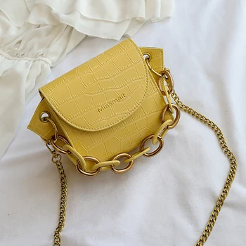 

Mini Leather Handbags Chain Crossboody Bags for Women 2020 Trend Luxury Designer Small Messenger Shoulder Bag Lady's Hand Bag