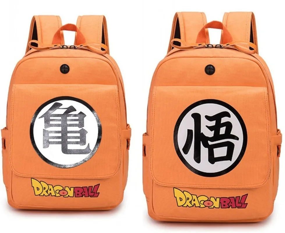 

Harajuku Dragon Ball Back Pack Son Goku Anime Cosplay School Backpack Canvas Zipper Rucksack Satchel Travel Laptop Bags