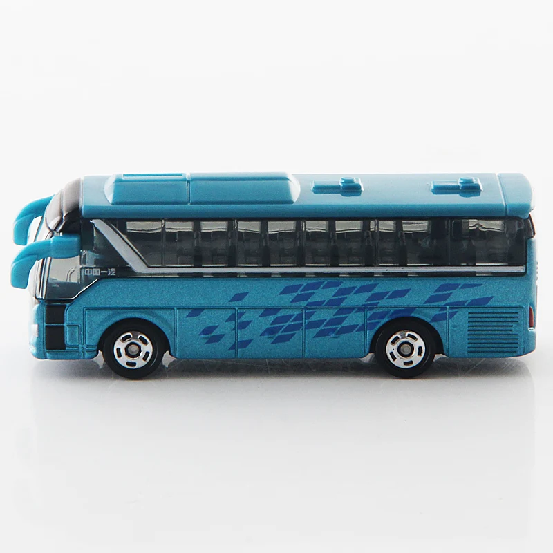 S10 Takara Tomy Tomica CN-14 FAW JIEFANG KE CHE BUS синий 1/164 металлический литой автомобиль модель автомобиля