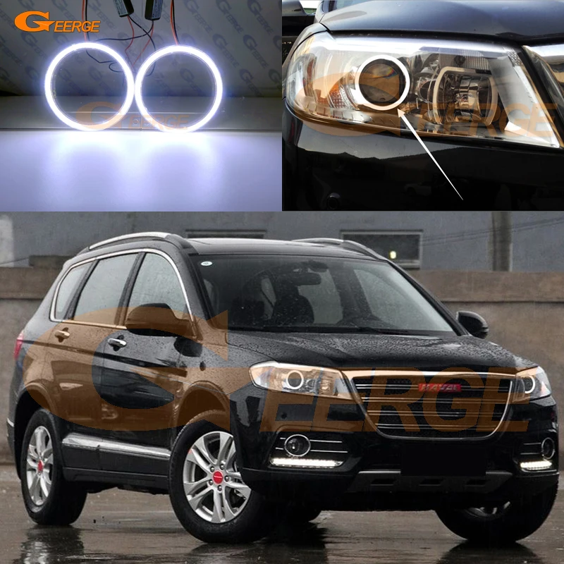 Для Great Wall Haval H6 Sport 2013 2014 2015 отличные глаза ангела ультра яркий COB комплект