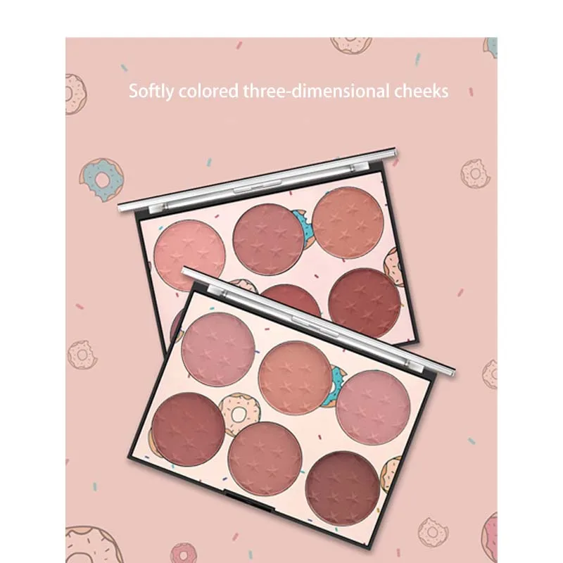 Miss Rose Highlight одна пластина подлинного обнаженного макияжа естественное солнце натуральный стойкий Pro-skin Rouge Макияж Косметика Макияж