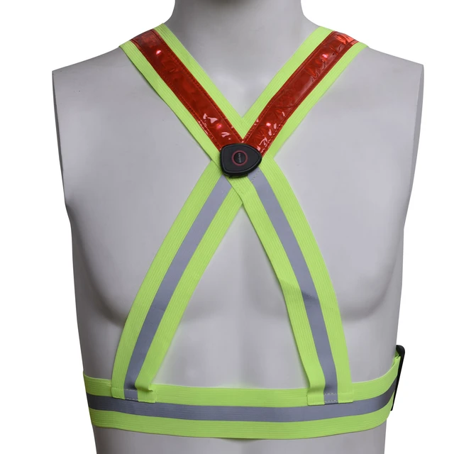 Gilet réfléchissant, Ceinture réfléchissante, Sangle de gilet réfléchissant,  Gilet de sécurité réfléchissant, Gilet de sécurité, Gilet haute visibilité,  Gilet de cyclisme