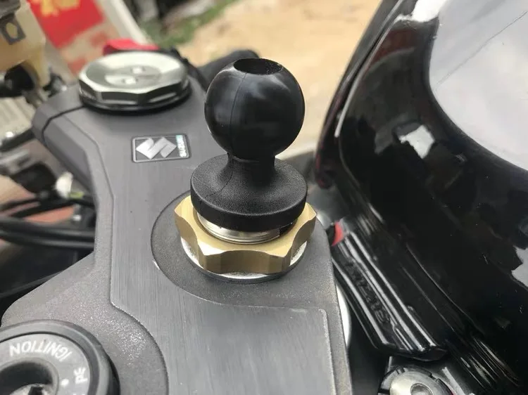 Phone-Holder Fork-Stem-Base Ball-Head-Mount Camera-Support Rubber Bicycle Practical DIY