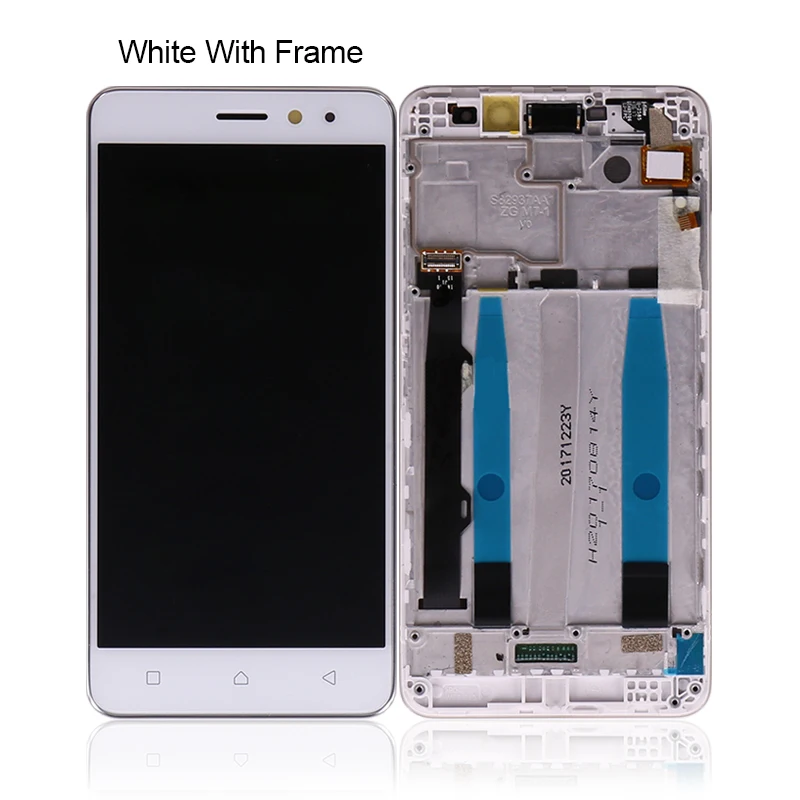 Для lenovo K6 k33b36 k33b37/K6 power K33a42 k33a48 ЖК-дисплей сенсорный экран дигитайзер+ рамка в сборе