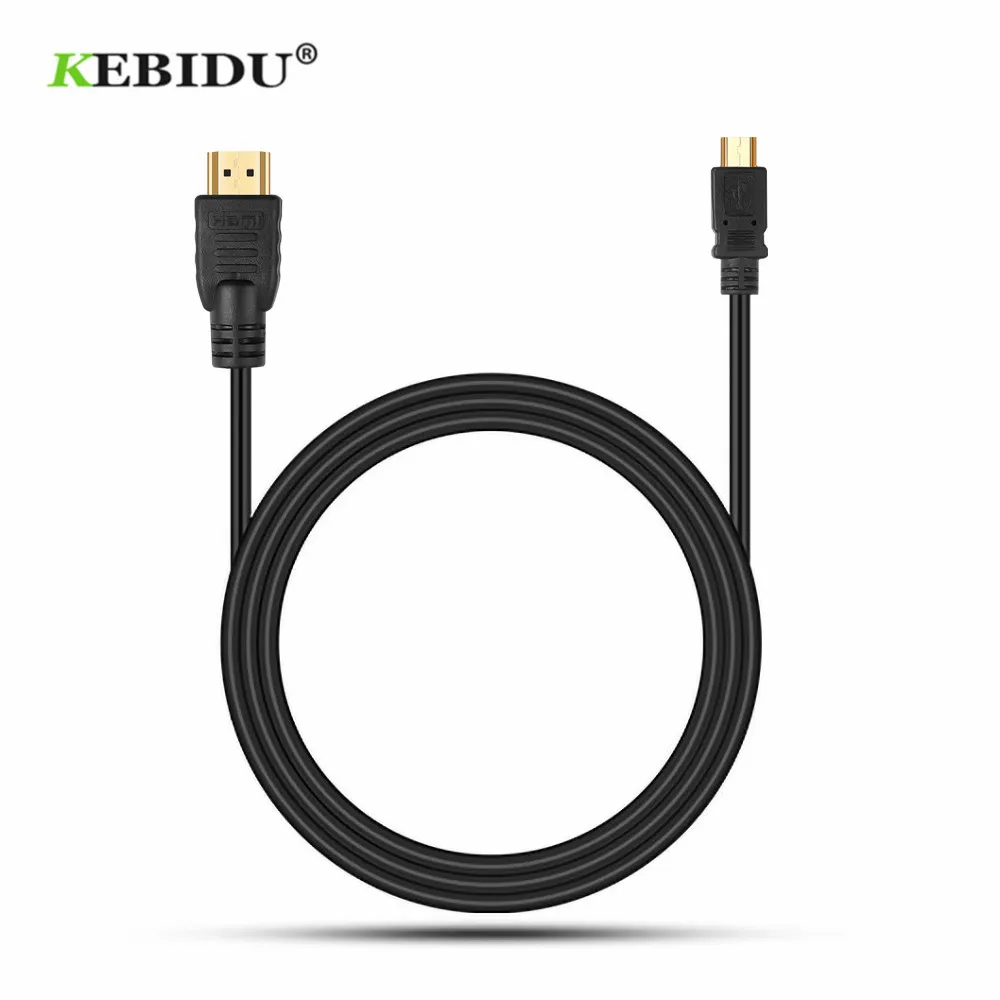 KEBIDU 1 5 м Micro USB к HDMI кабелю 1080P HDTV адаптер для Samsung Galaxy Note 3 S2 S3 S4 S5|Кабели VGA| |