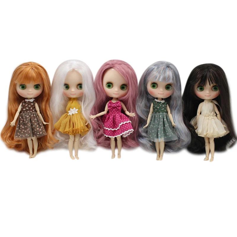 Обнаженная кукла Blyth Middie 1/8 с матовым лицом серия шарнирным телом 20 см игрушки
