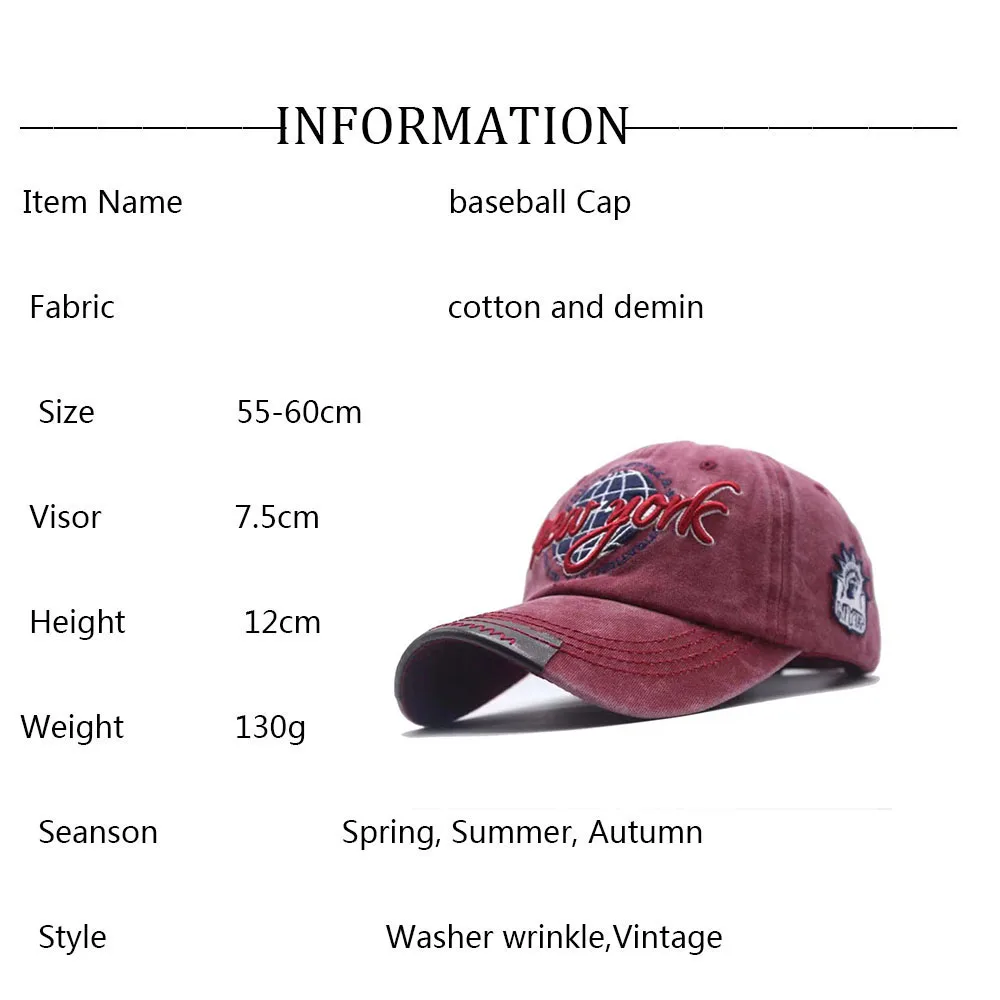 Хип хоп шляпа, Бейсбольная Кепка Snapback хлопок бейсболки сделать старый Открытый спортивные бейсболки шляпы