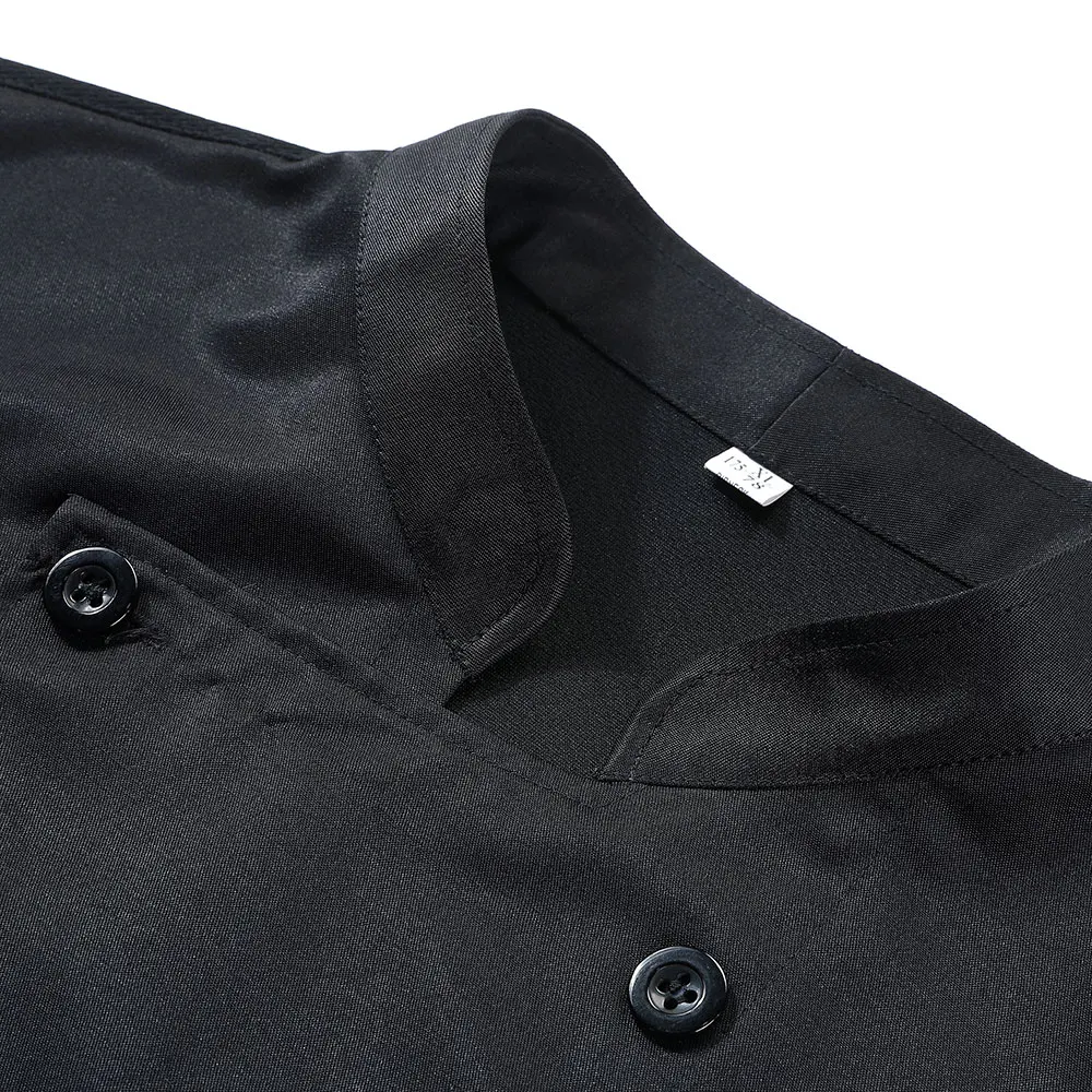 New Chef Clothes Uniform Restaurant Kitchen Cooking Chef Coat Waiter Work Jackets Professional Uniform Overalls Outfit
