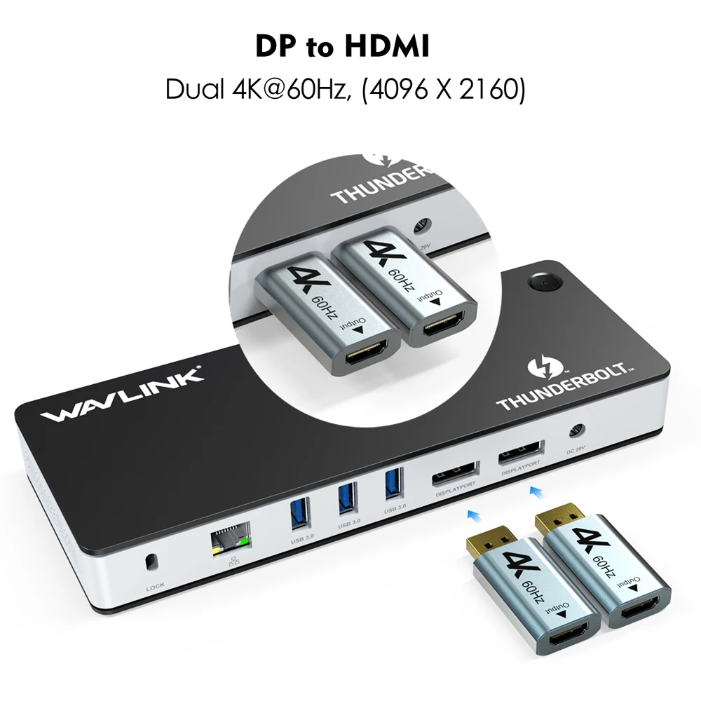 Thunderbolt 3 Usb C Docking Station 8k 