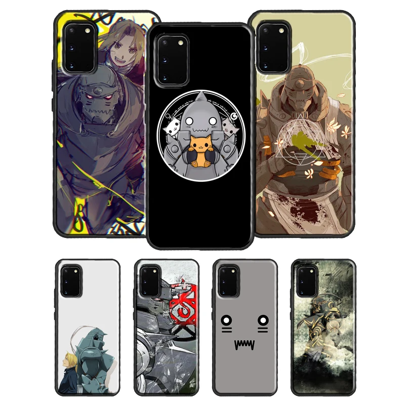 Цельнометаллический чехол Alchemist Alphonse Elric для Samsung Galaxy S20 Plus S8 S9 S10 Lite S10e Note 10 20 Ultra 9 8 |